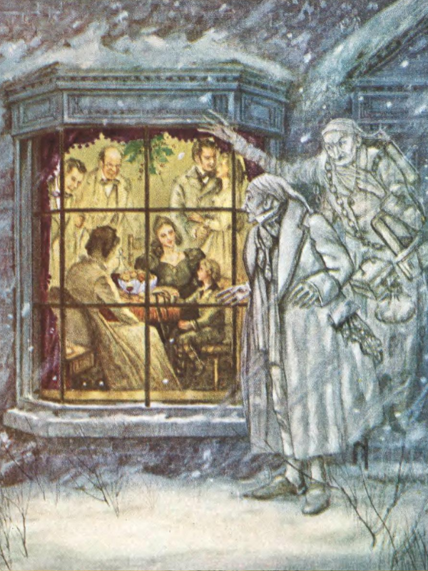 A Christmas Carol by Charles Dickens illustration