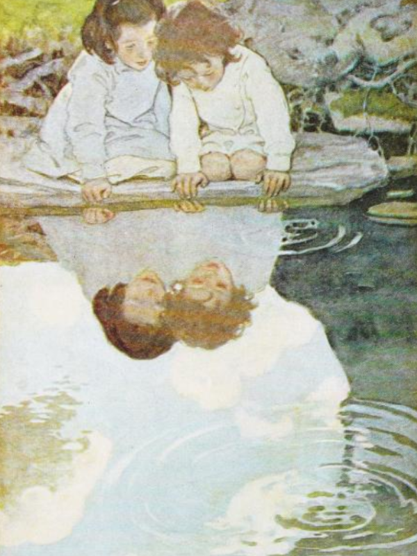 A Child's Garden of Verses by Robert Louis Stevenson illustration