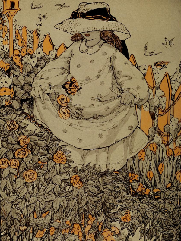 Little Folks' Book of Verse illustration