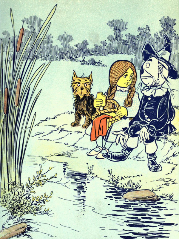 The Wonderful Wizard of Oz illustration